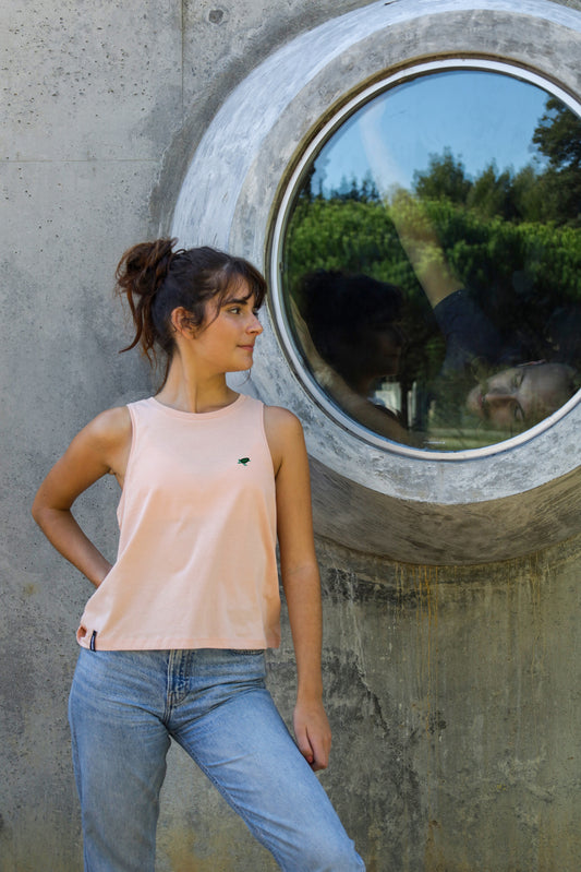 Ninja | Tank Top | Salmon