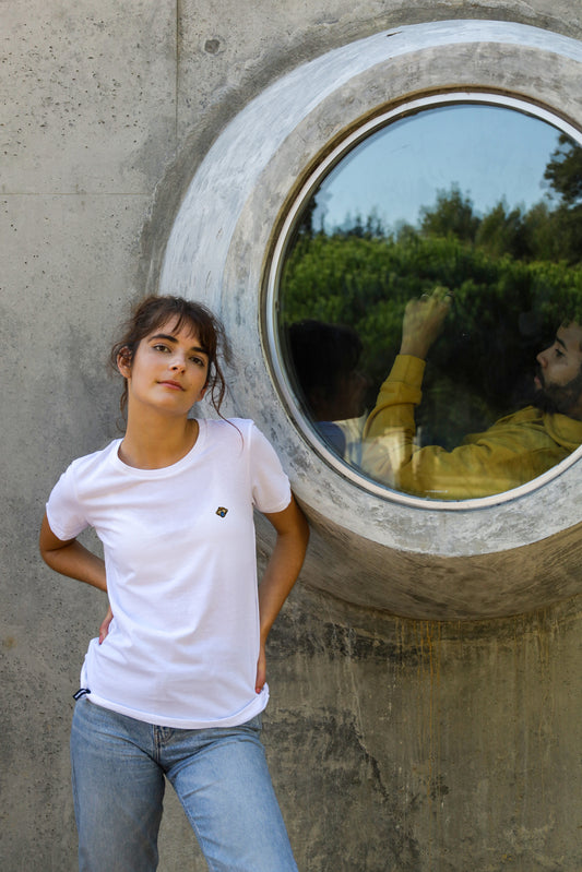 Organic Monkey | Woman T-shirt | White