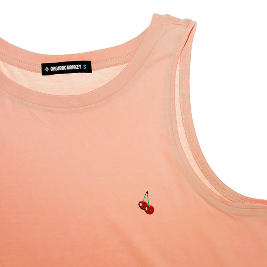 Cherry | Tank Top | Salmon