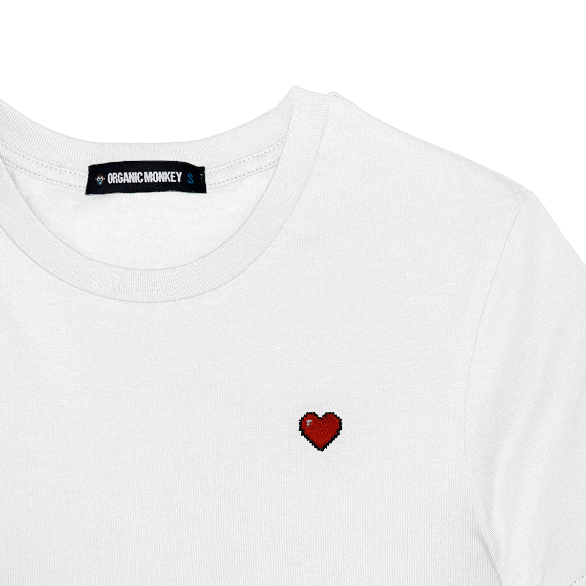 Pixel Heart | Woman T-shirt | White