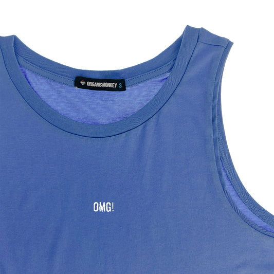 OMG | Tank Top | Bright Blue