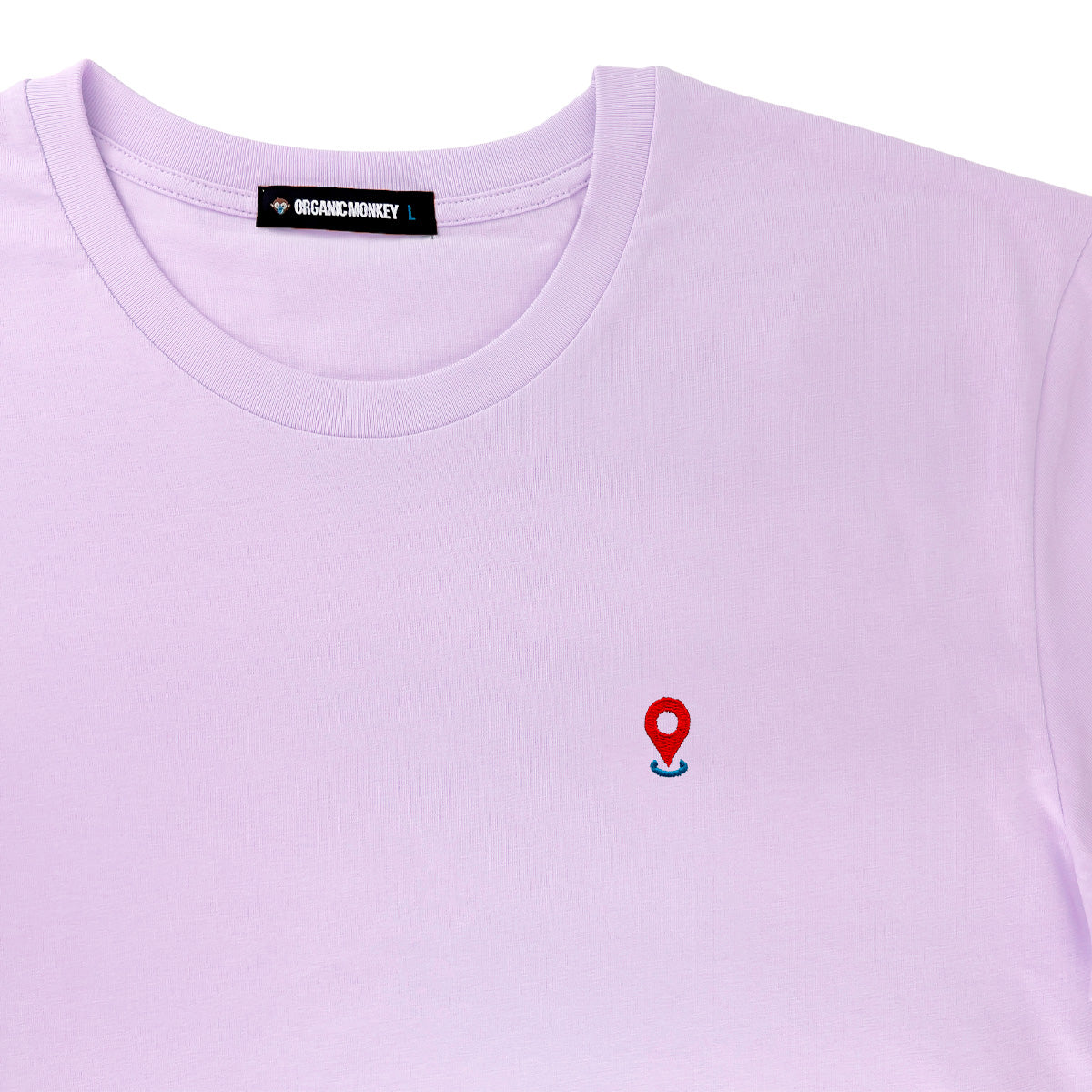 Pin Location | Regular Fit T-Shirt | Lavender