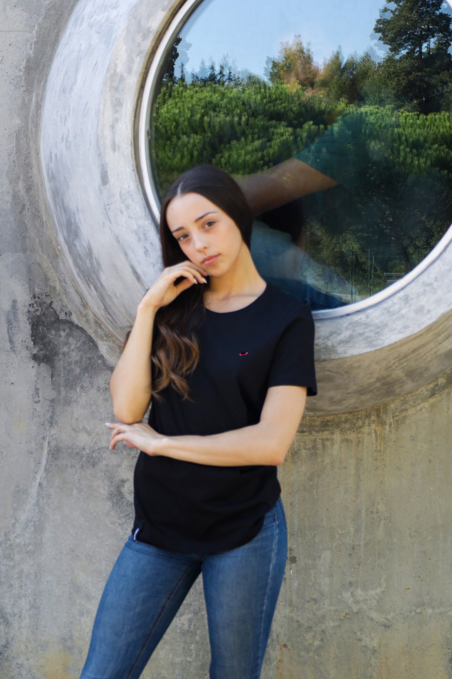 Planet B | Woman T-shirt | Black