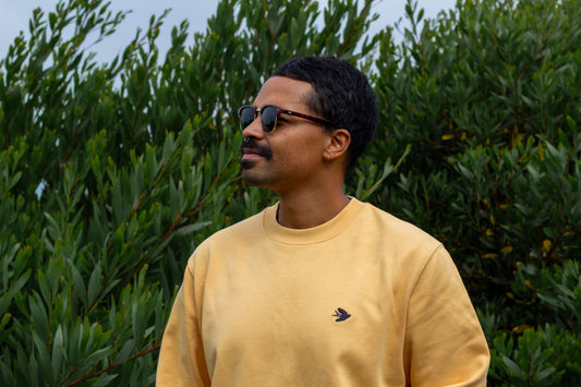 Black Bird | Sweatshirt | Yellow Mango