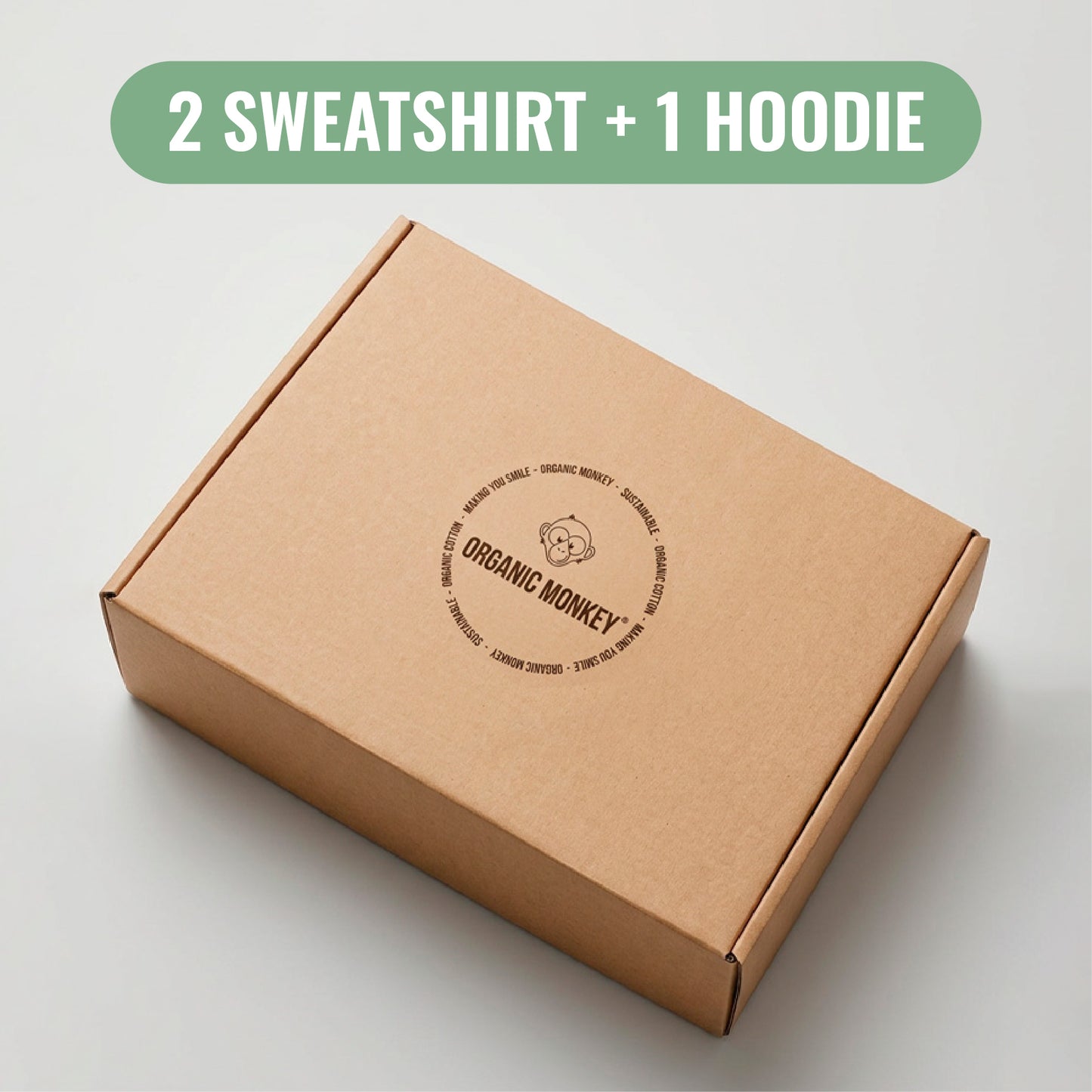 HEAVY DUTY | 2 Sweatshirts + 1 Hoodie