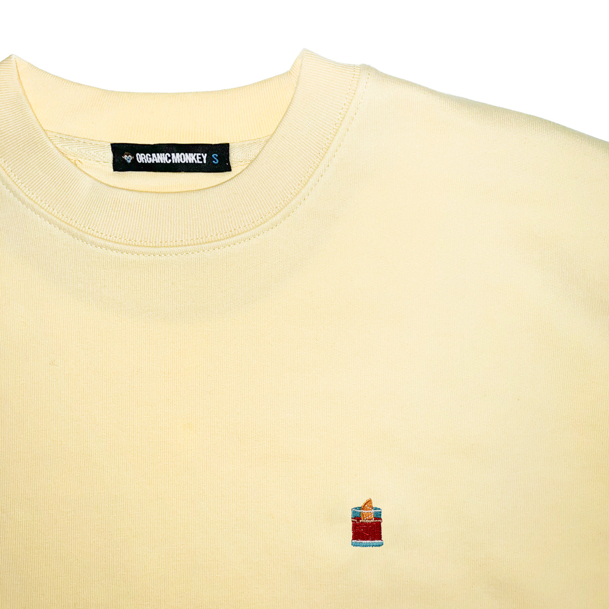 Negroni | Cropped Sweatshirt | Banana Yellow