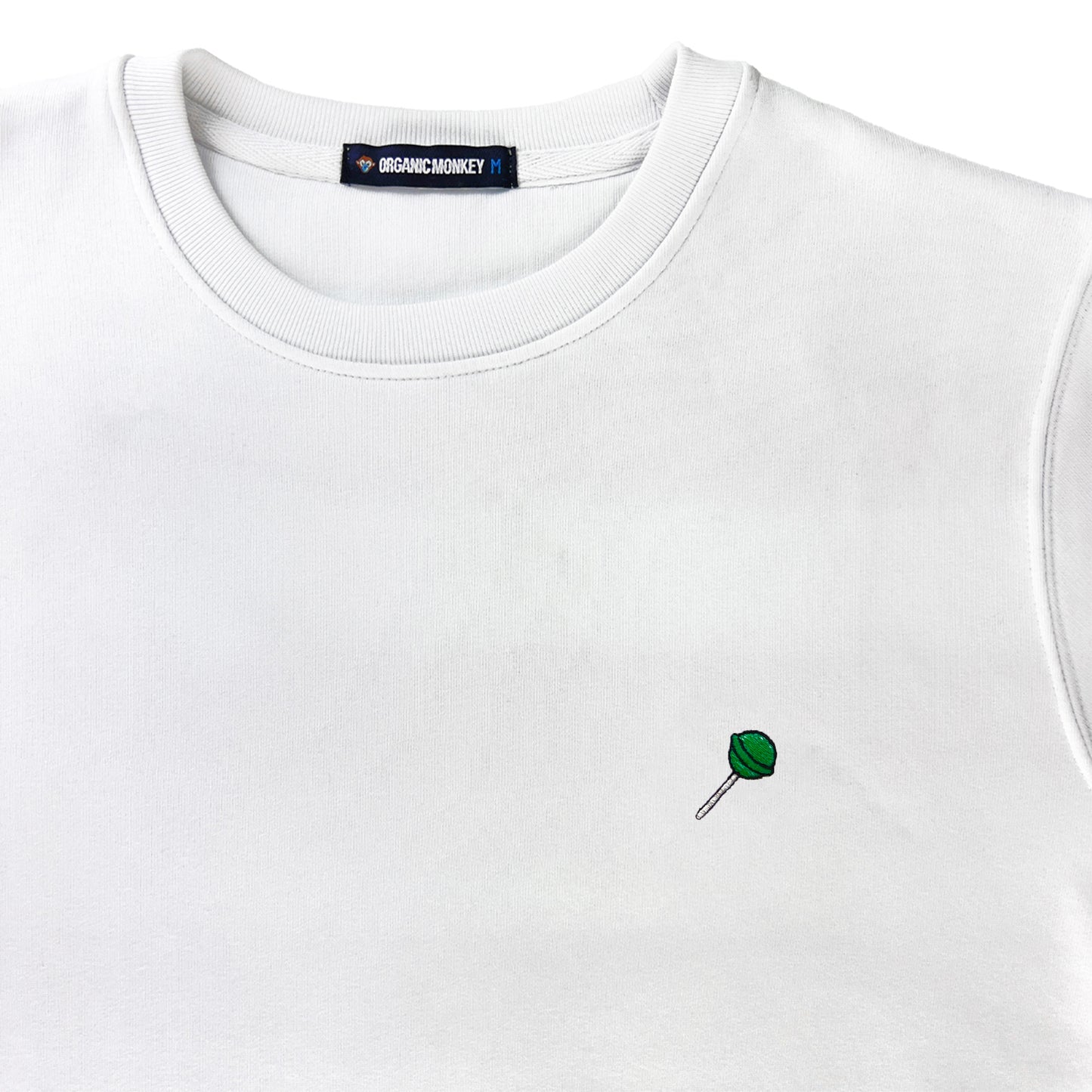 Lollipop | Sweatshirt | White