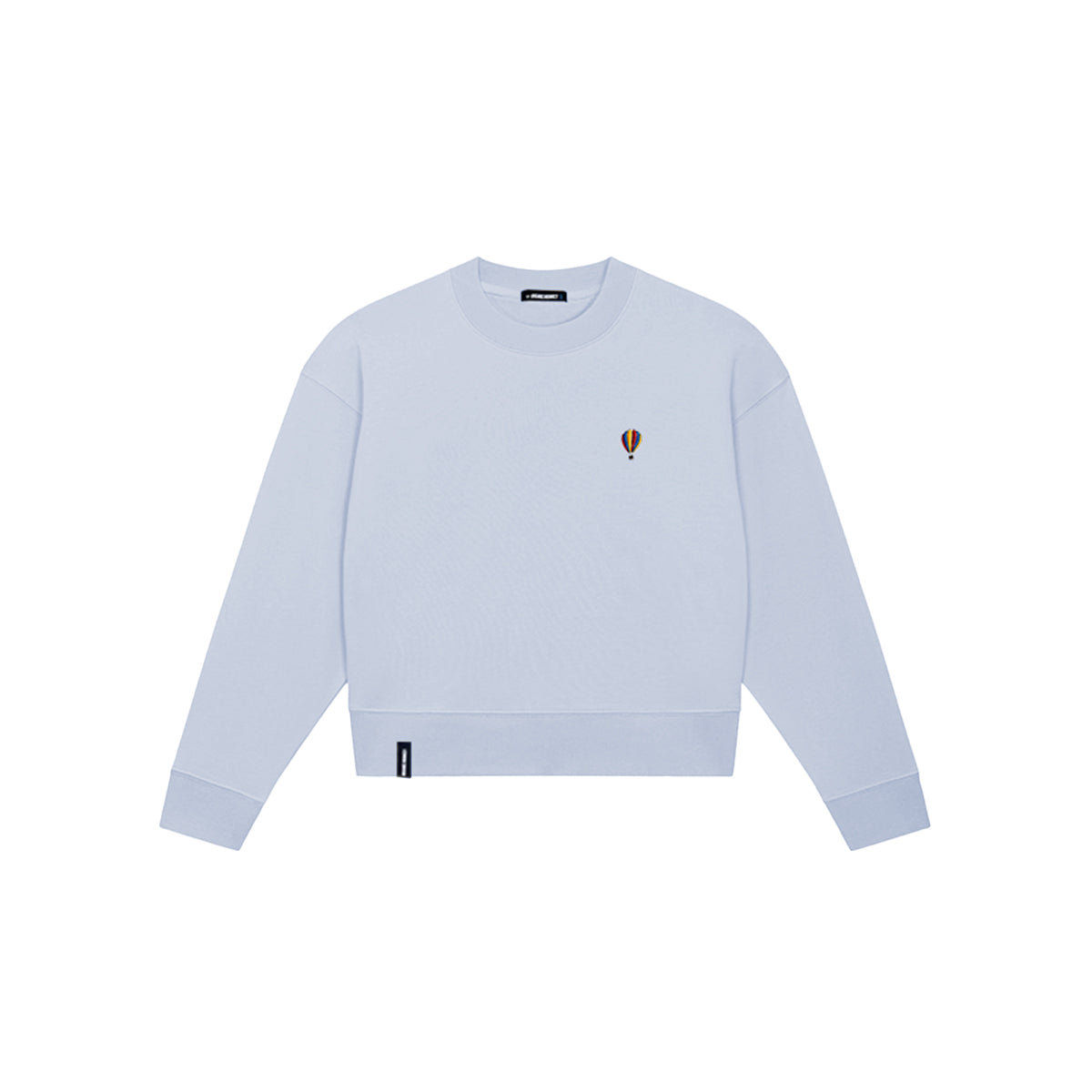 Balloon | Cropped Sweatshirt | Baby Blue