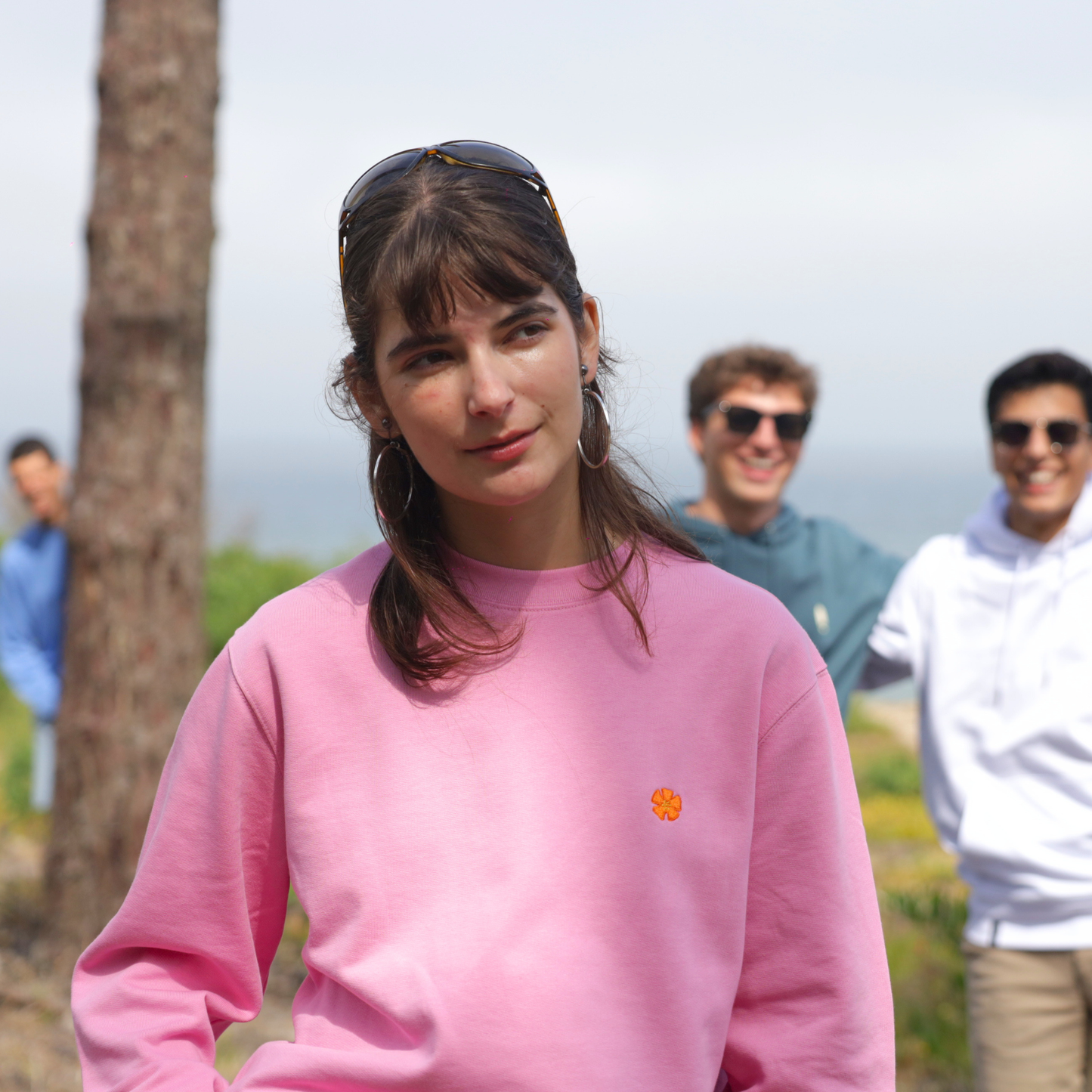 Orange Flower | Sweatshirt