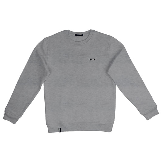 Pixel Glasses | Sweatshirt | TV Grey
